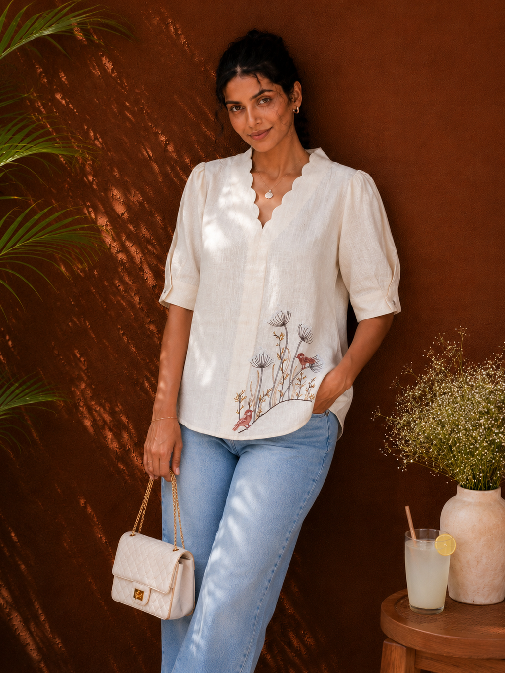 Wild Sparrow Linen Shirt