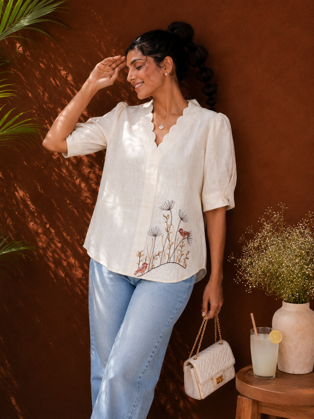 Wild Sparrow Linen Shirt