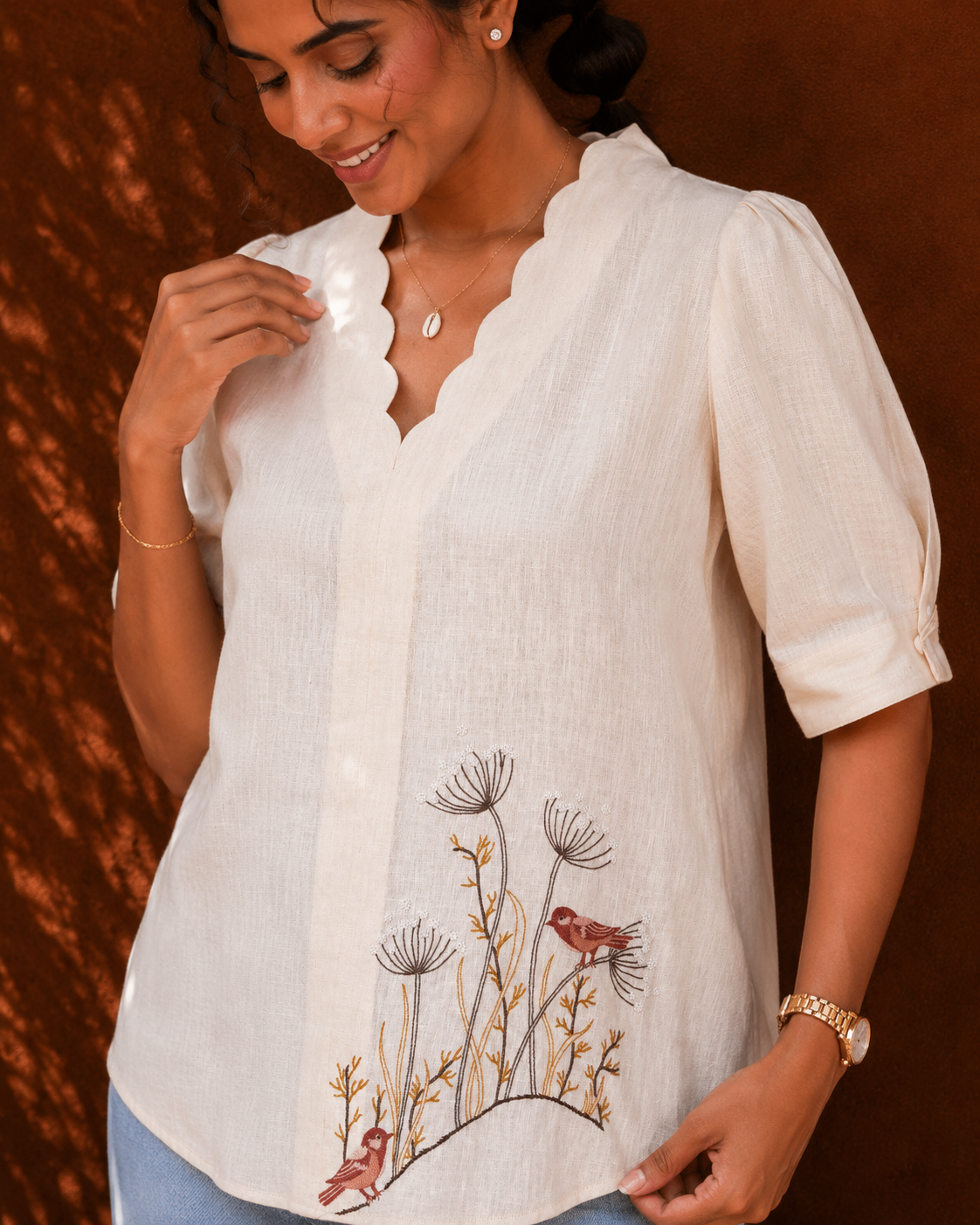 Wild Sparrow Linen Shirt
